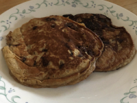 Banana Peanut Butter Pancakes